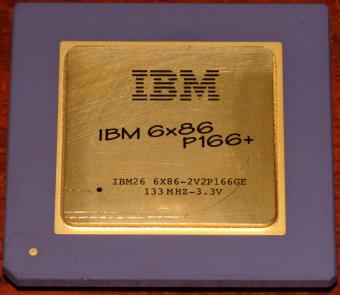 IBM 6x86 P166+ CPU (IBM26 6X86-2V2P166GE) 133MHz 3.3V Cyrix USA 1995